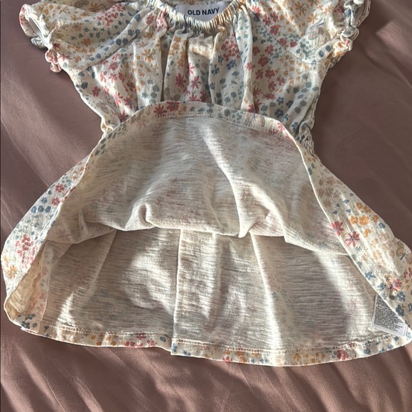 Old Navy| Floral Cotton Toddler Dress - Picture 6 of 7